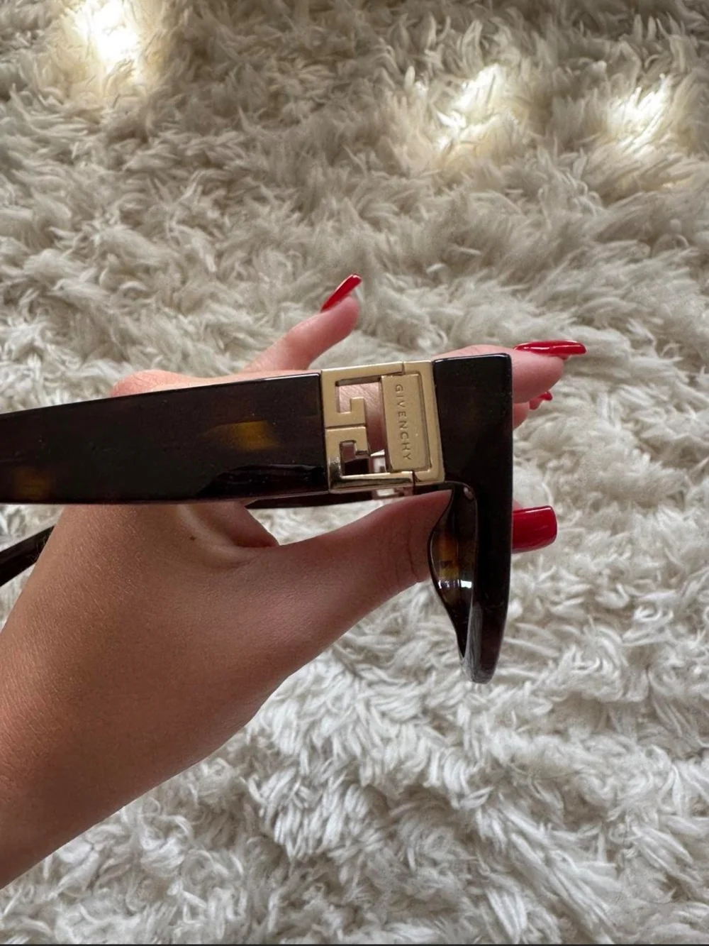 Givenchy Dark Tortoiseshell Frame Sunglasses